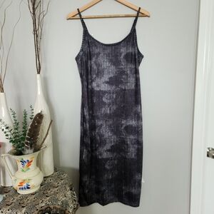 90s Style Maxi Camu Dress